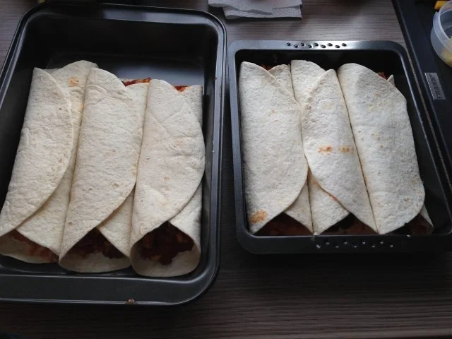 überbackene Tex-Mex-Wraps - Rezept - Bild Nr. 5