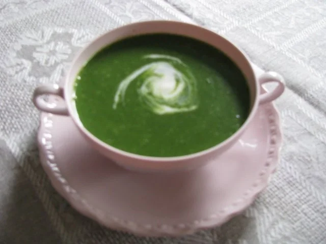 Rezept: Spinat-Bärlauch-Suppe Bild Nr. 4 Spinat-Bärlauch-Suppe - Rezept - Bild Nr. 4