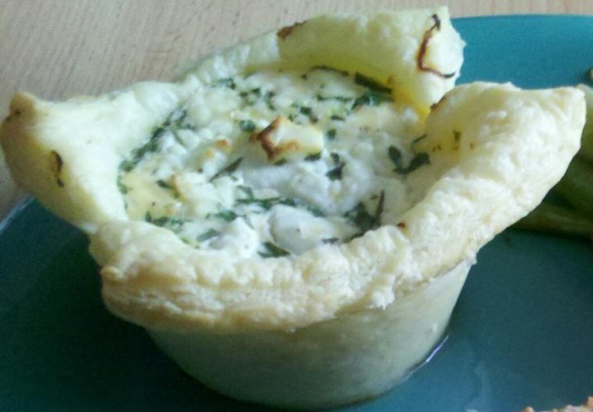 Zucchini-Käse-Tarte - Rezept mit Bild - kochbar.de