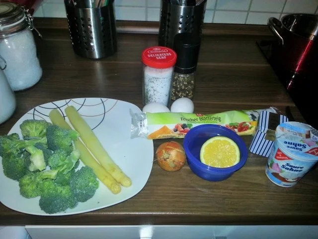 Brokkoli-Spargelquiche - Rezept - Bild Nr. 3