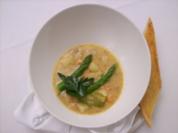 Cassoulet von Flusskrebsen mit grünem Spargel - Rezept