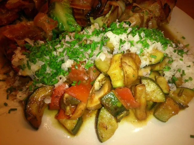 Gebratener Römersalat im Speckmantel - Rezept - Bild Nr. 4