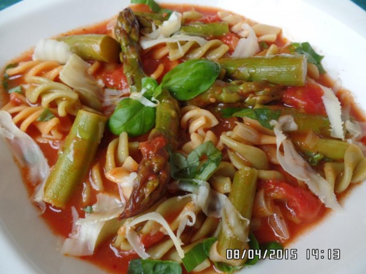 Minestrone mit Spargel - Rezept