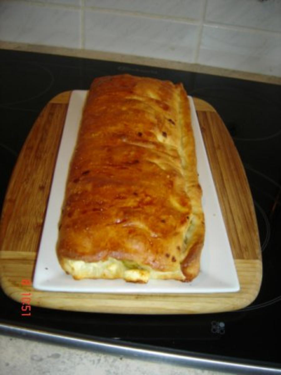 Fingerbrot mit Oliven unf Feta - Rezept