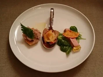 Rezept: Trilogie von der Gänseleber Trilogie von der Gänseleber - Rezept