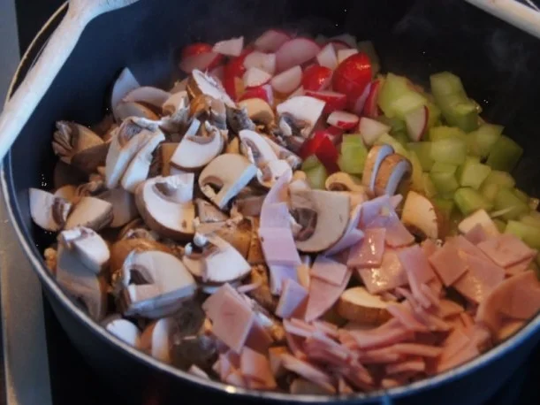 Pikantes Omelett mit Gemüse III - Rezept - Bild Nr. 5