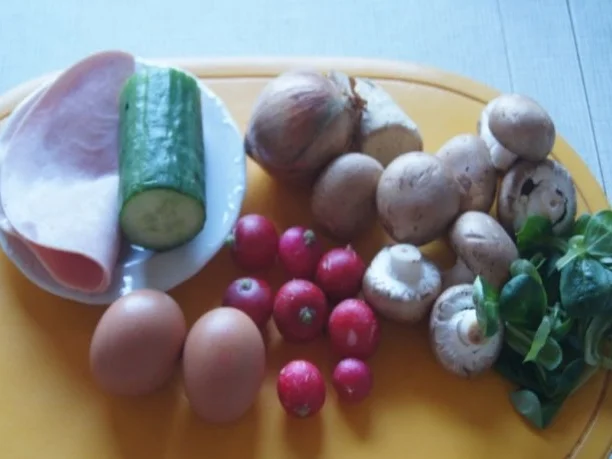 Pikantes Omelett mit Gemüse III - Rezept - Bild Nr. 2