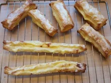 Gefüllte Blätterteiteile - Rezept