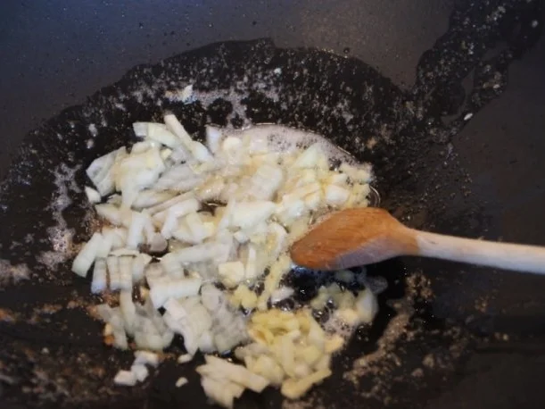 Rezept: Nudelwok mit Schweinenacken und Wachteleiern Bild Nr. 10 Nudelwok mit Schweinenacken und Wachteleiern - Rezept - Bild Nr. 10