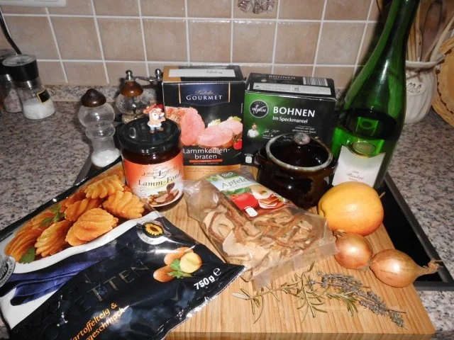 Lammkeule im Bratschlauch gegart>> - Rezept - Bild Nr. 2