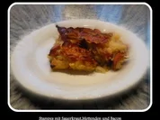 Stampes mit Sauerkraut,Mettendchen und Bacon - Rezept