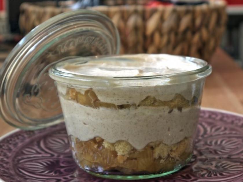 Apfel Zimt Dessert - einfach - 89 kcal/100g