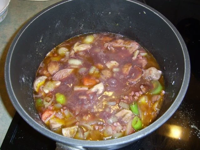 Rezept: Coq au vin Bild Nr. 2 Coq au vin - Rezept - Bild Nr. 2