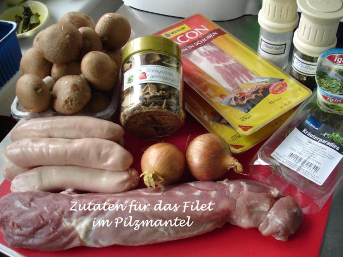 Schweinefilet im Pilzmantel - Rezept - Bild Nr. 2