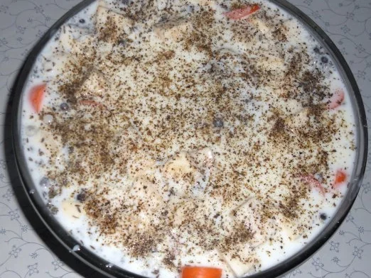 Rezept: Lammkeule à la "Oòrndrasch" in einer Steinpilz - Sahnesauce (Rzpt. um 2015) Bild Nr. 6 Lammkeule à la "Oòrndrasch" in einer Steinpilz - Sahnesauce (Rzpt. um 2015) - Rezept - Bild Nr. 6