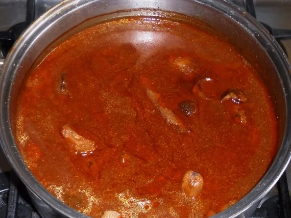 Rezept: Lammkeule à la "Oòrndrasch" in einer Steinpilz - Sahnesauce (Rzpt. um 2015) Bild Nr. 33 Lammkeule à la "Oòrndrasch" in einer Steinpilz - Sahnesauce (Rzpt. um 2015) - Rezept - Bild Nr. 33