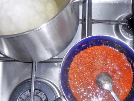 Rezept: Lammkeule à la "Oòrndrasch" in einer Steinpilz - Sahnesauce (Rzpt. um 2015) Bild Nr. 49 Lammkeule à la "Oòrndrasch" in einer Steinpilz - Sahnesauce (Rzpt. um 2015) - Rezept - Bild Nr. 49