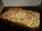 Pudding-Streuselkuchen mit Rhabarber - Rezept