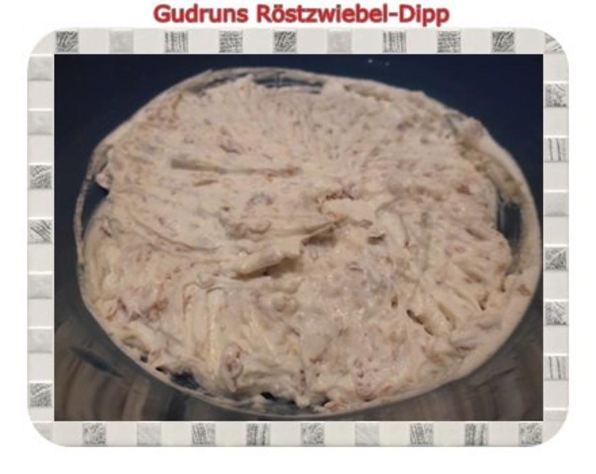 Brotaufstrich: Röstzwiebel-Dipp - Rezept