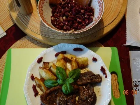 Marinierte Lammkeule in Scheiben - Rezept - Bild Nr. 7