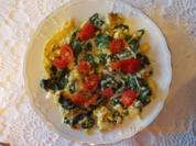 Spinat-Omelett - Rezept