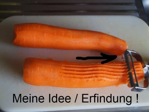 Rezept: Puten Ministeaks mit Kohlrabistiften und Möhrenblüten Bild Nr. 3 Puten Ministeaks mit Kohlrabistiften und Möhrenblüten - Rezept - Bild Nr. 3