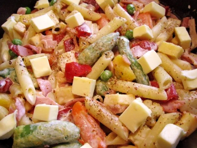 Rezept: Nudelauflauf Bild Nr. 5 Nudelauflauf - Rezept - Bild Nr. 5