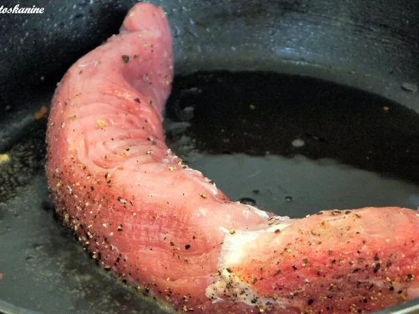 Schweinefilet, Pfefferkirschen, Rösti - Rezept - Bild Nr. 5