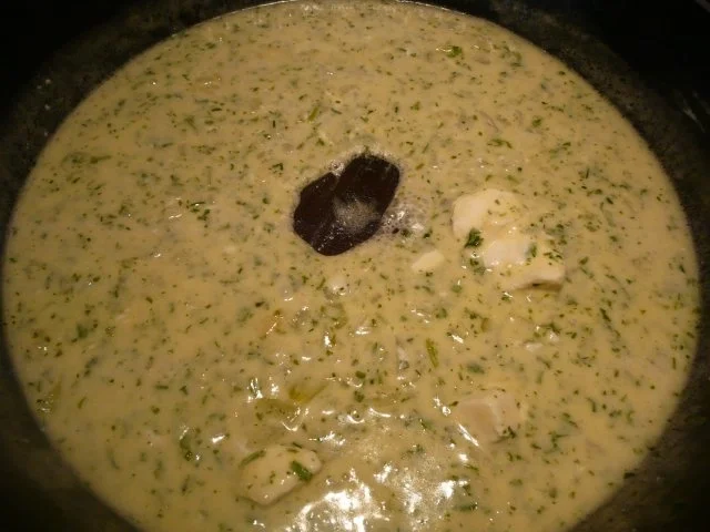 Die ersten Spargel mit Käsesoße und Gratin. - Rezept - Bild Nr. 8