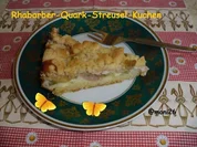 Rhabarber-Quark-Streusel-Kuchen - Rezept