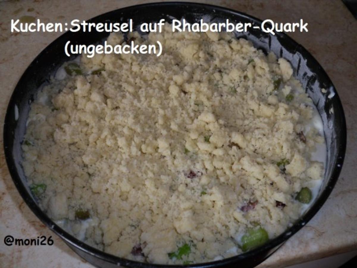 Rhabarber-Quark-Streusel-Kuchen - Rezept - Bild Nr. 3