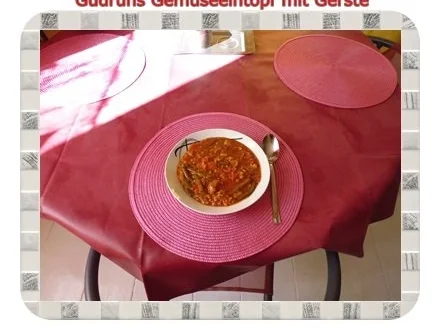 Vegetarisch: Gemüseeintopf mit Gerste - Rezept - Bild Nr. 14
