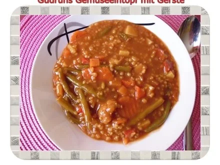 Vegetarisch: Gemüseeintopf mit Gerste - Rezept - Bild Nr. 15
