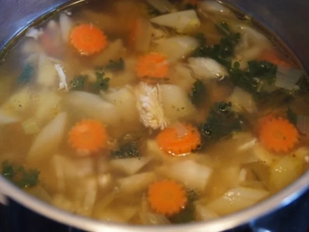 Hähnchenbrust-Gemüsesuppe - Rezept - Bild Nr. 9