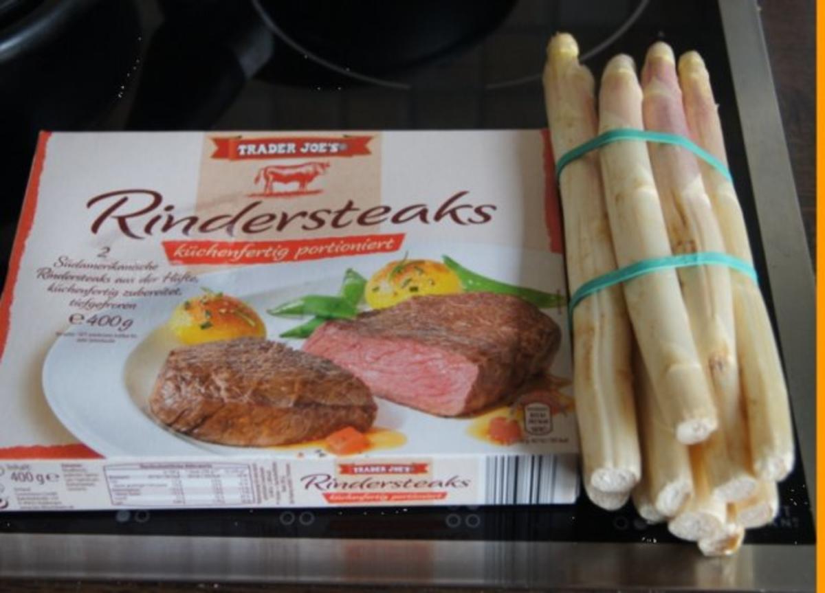 Rindersteak mit Spargel - Rezept - Bild Nr. 2