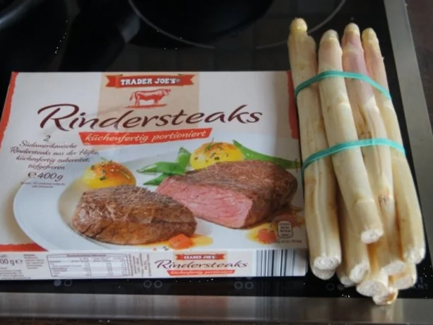 Rindersteak mit Spargel - Rezept - Bild Nr. 2