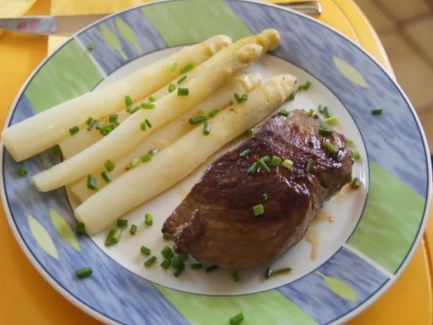 Rindersteak mit Spargel - Rezept - Bild Nr. 6