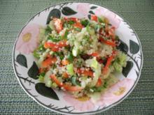 Bunter Quinoa - Salat mit Löwenzahn - Rezept