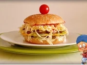 Spezieller Frühlings XXL Hamburger nach Art des Hauses - Rezept - Bild Nr. 5