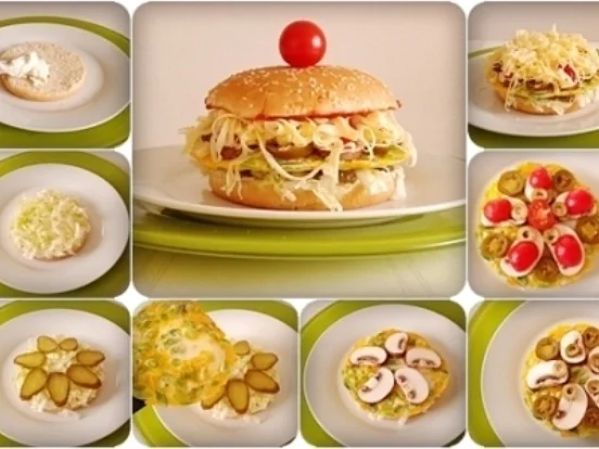 Rezept: Spezieller Frühlings XXL Hamburger nach Art des Hauses Bild Nr. 7 Spezieller Frühlings XXL Hamburger nach Art des Hauses - Rezept - Bild Nr. 7