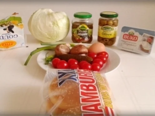 Rezept: Spezieller Frühlings XXL Hamburger nach Art des Hauses Bild Nr. 9 Spezieller Frühlings XXL Hamburger nach Art des Hauses - Rezept - Bild Nr. 9