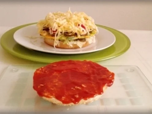 Rezept: Spezieller Frühlings XXL Hamburger nach Art des Hauses Bild Nr. 30 Spezieller Frühlings XXL Hamburger nach Art des Hauses - Rezept - Bild Nr. 30