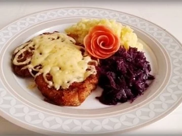 Überbackenes Schnitzel mit Rotkohl und Stampfkartoffeln - Rezept - Bild Nr. 20