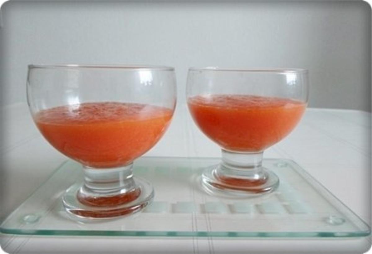 Fruchtsafthaltiger Papaya-Ingwer-Orange-Limette  Smoothie - Rezept - Bild Nr. 2