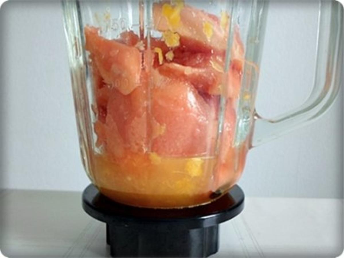 Fruchtsafthaltiger Papaya-Ingwer-Orange-Limette  Smoothie - Rezept - Bild Nr. 10