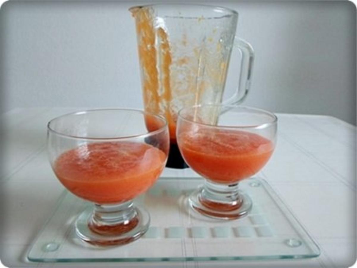Fruchtsafthaltiger Papaya-Ingwer-Orange-Limette  Smoothie - Rezept - Bild Nr. 14