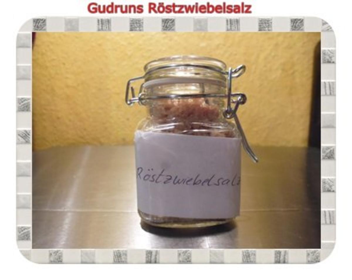 Gewürz: Röstzwiebelsalz - Rezept