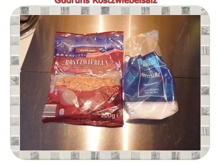 Rezept: Gewürz: Röstzwiebelsalz Bild Nr. 2 Gewürz: Röstzwiebelsalz - Rezept - Bild Nr. 2