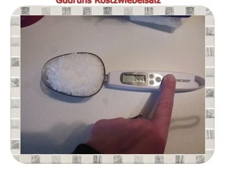 Rezept: Gewürz: Röstzwiebelsalz Bild Nr. 3 Gewürz: Röstzwiebelsalz - Rezept - Bild Nr. 3