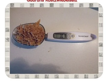 Rezept: Gewürz: Röstzwiebelsalz Bild Nr. 4 Gewürz: Röstzwiebelsalz - Rezept - Bild Nr. 4